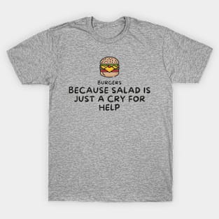 Adorable Mini Burger Lover Tee T-Shirt